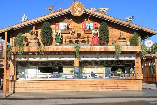 "Goldener Hahn" auf dem Oktoberfest (©Foto.Martin Schmitz)